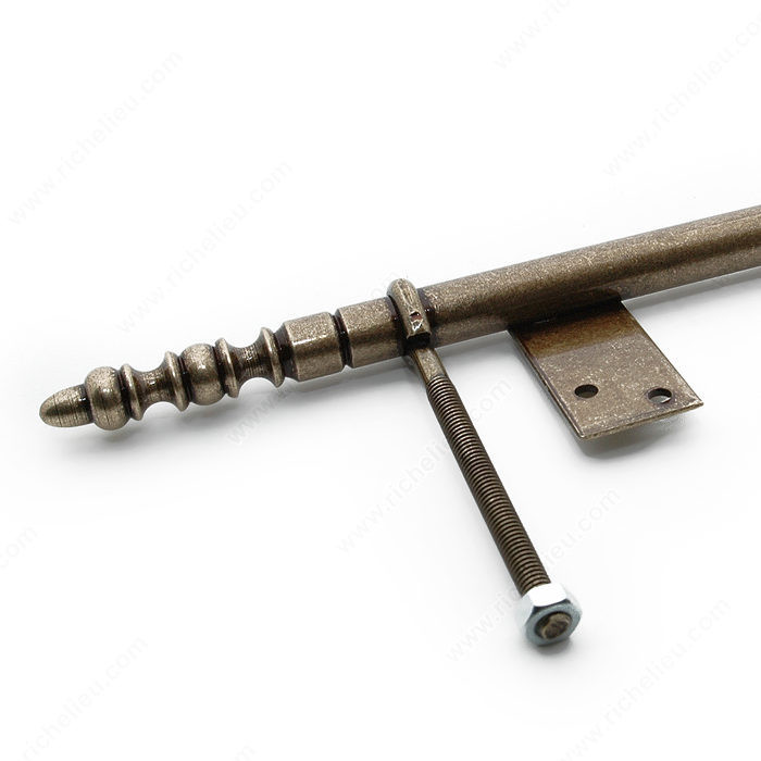Traditional Brass Pivot Hinge - 2117, Finish Number BB, Height - Overall Dimensions 400 mm, Finish Burnished Brass, Material Metal