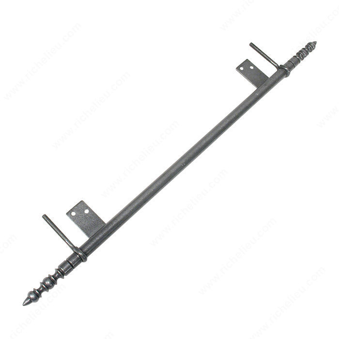 Traditional Brass Pivot Hinge - 2117, Finish Number 908, Height - Overall Dimensions 500 mm, Finish Natural Iron, Material Metal