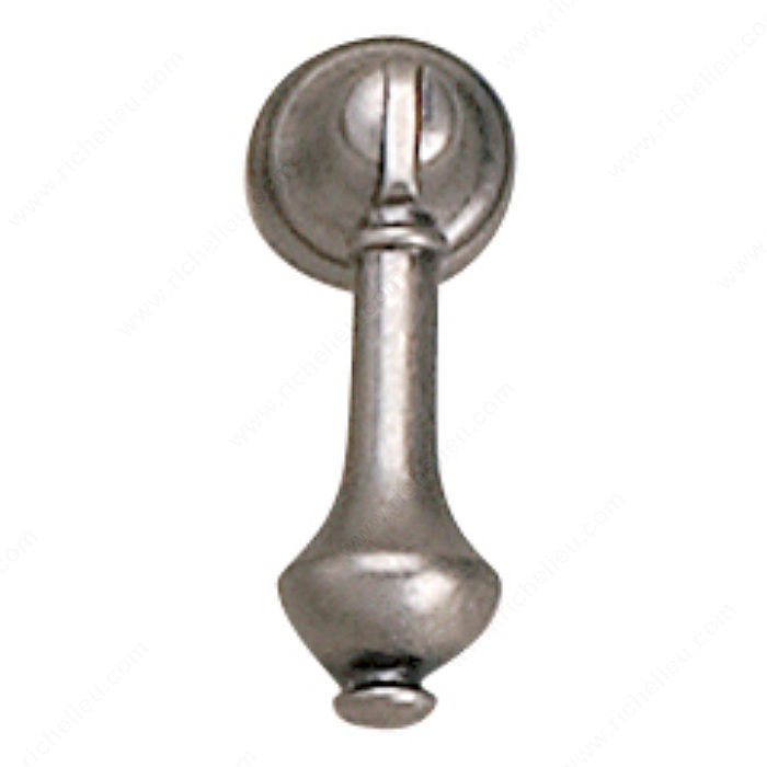 Traditional Brass Pull - 21395, Finish Faux Iron