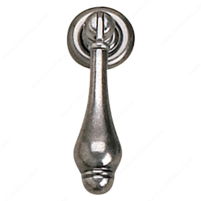 Traditional Brass Pull - 21397, Finish Faux Iron
