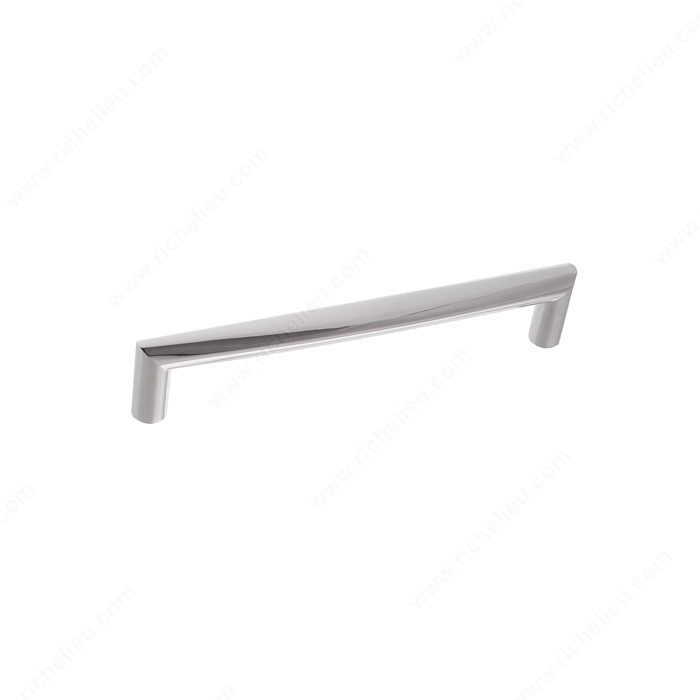 Contemporary Metal Pull - 2168, Center to Center 160 mm, Length - Overall Dimensions 174 mm