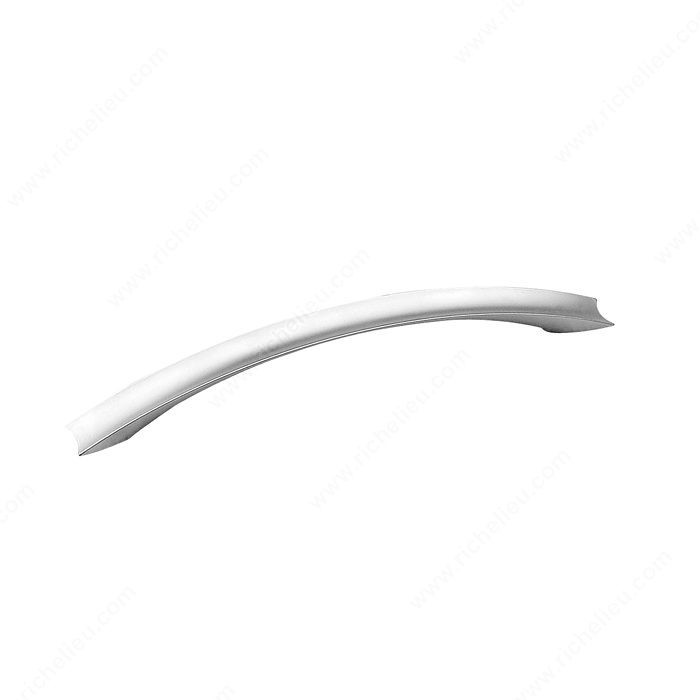 Contemporary Metal Pull - 2169, Center to Center 128 mm, Length - Overall Dimensions 168 mm