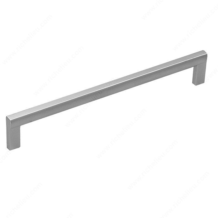 Contemporary Metal Pull - 2170, Center to Center 224 mm, Length - Overall Dimensions 236 mm