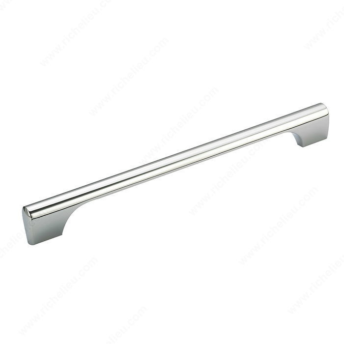 Contemporary Metal Pull - 2172, Center to Center 288 mm, Finish Chrome, Length - Overall Dimensions 297 mm
