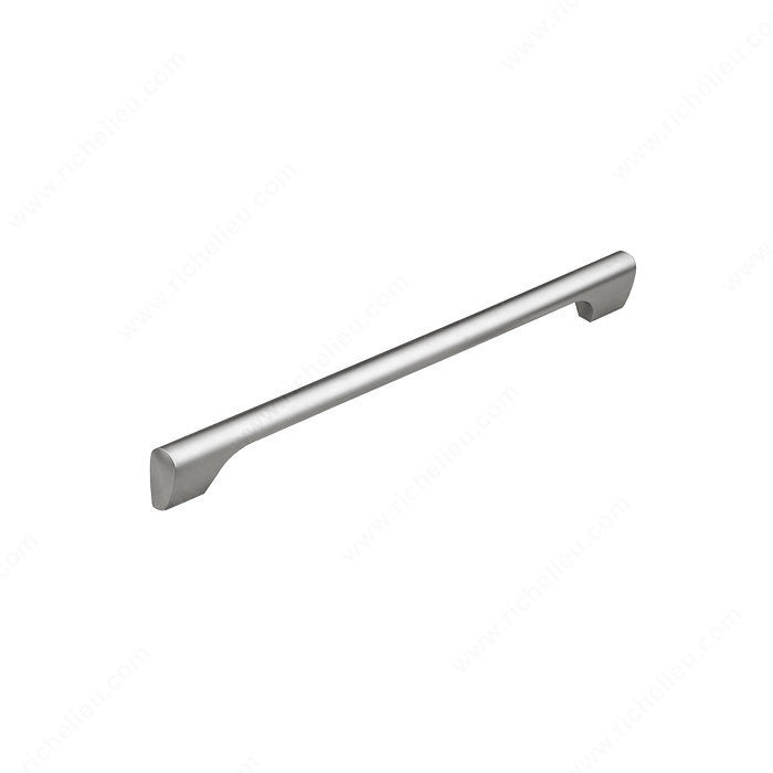 Contemporary Metal Pull - 2172, Center to Center 288 mm, Finish Matte Chrome, Length - Overall Dimensions 297 mm