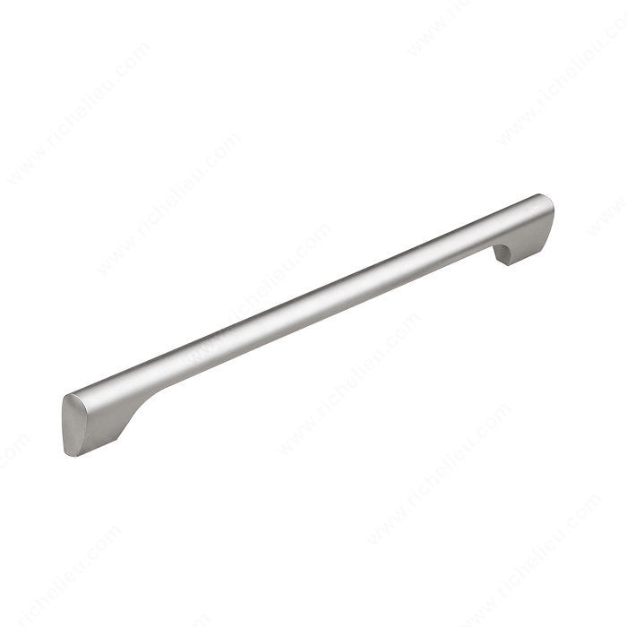 Contemporary Metal Pull - 2172, Center to Center 352 mm, Finish Matte Chrome, Length - Overall Dimensions 362 mm