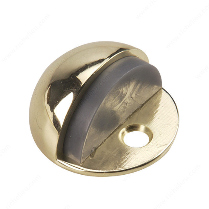 Low-Profile Dome Door Stop, Finish Brass, Collection Door Stops, Our Divisions Onward PRO-PACK 2
