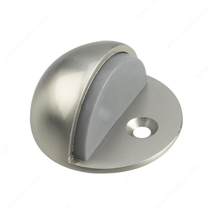 Low-Profile Dome Door Stop, Finish Brushed Nickel, Collection Door Stops, Our Divisions Onward PRO-PACK 2