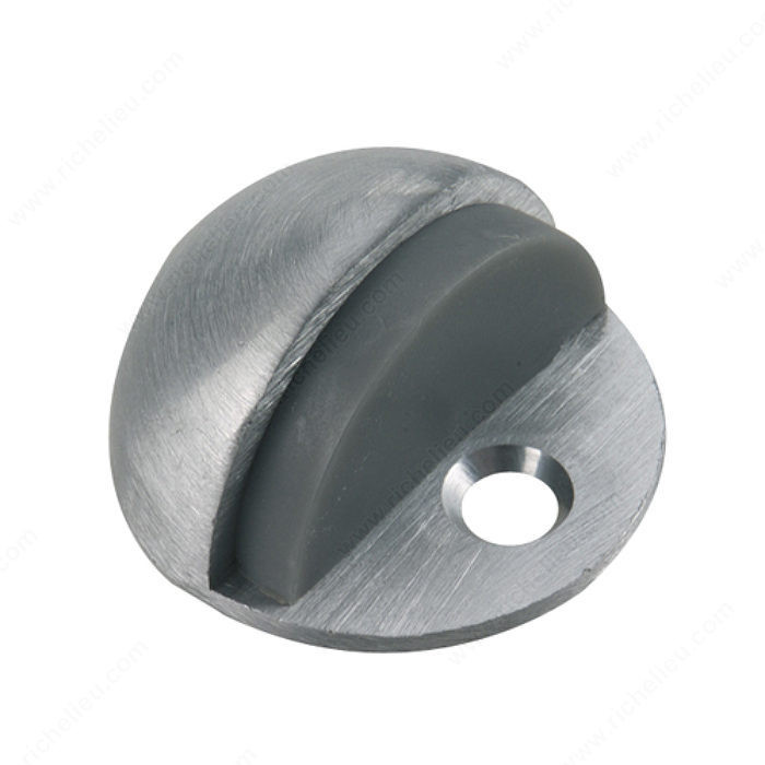 Low-Profile Dome Door Stop, Finish Brushed Chrome, Collection Door Stops, Our Divisions Onward PRO-PACK 2