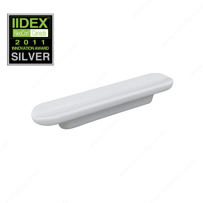 Contemporary Porcelain Pull - 2202, Porcelain, Center to Center 32 mm, Length - Overall Dimensions 140 mm