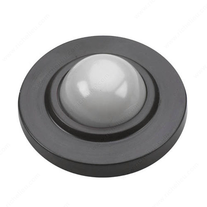 Wall Mount Door Stop - Convex, Finish Oil-Rubbed Bronze, Collection Door Stops, Our Divisions Onward
