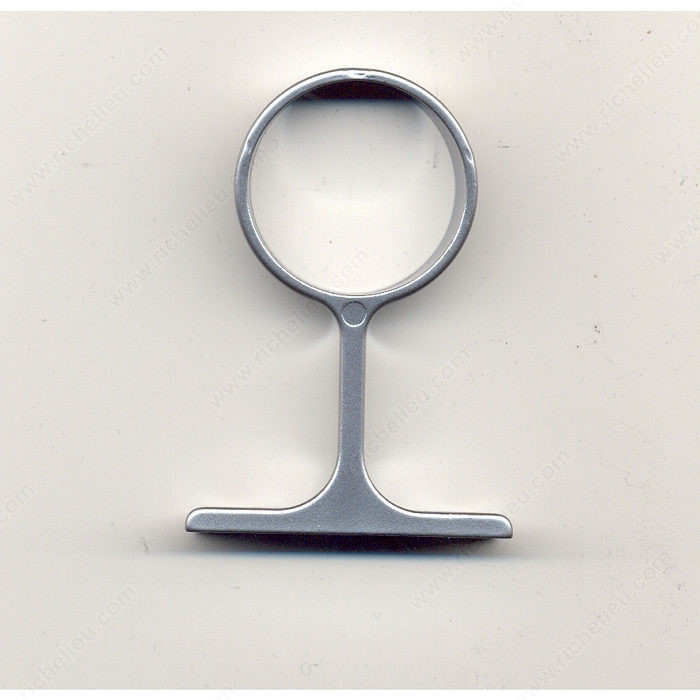 1-5/16 Central Round Support - Screw Mount, Finish Matte Nickel, Material Aluminum PRO-PACK 5