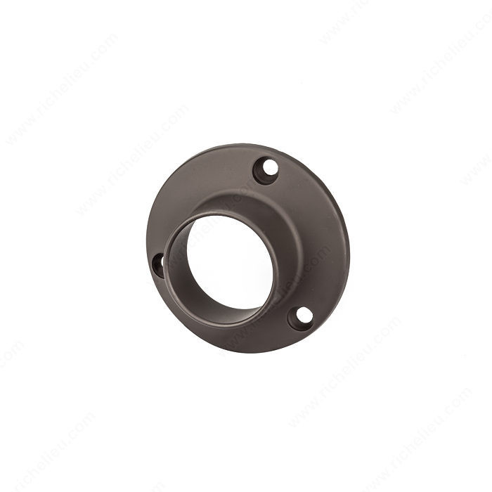 1-5/16 Closed Round Support - Screw Mount, Finish Oil-Rubbed Bronze, Material Aluminum PRO-PACK 3