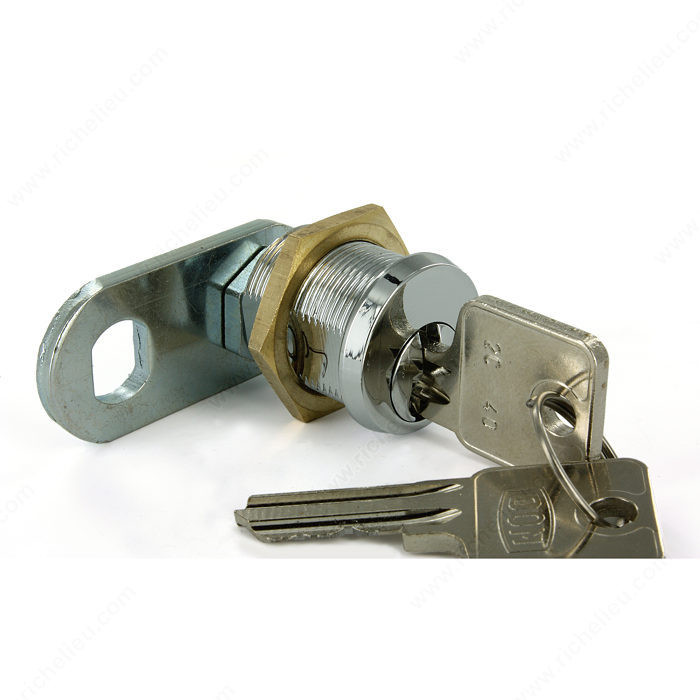 Cam Lock for 13 mm Panel, Key Type Keyed Alike #1