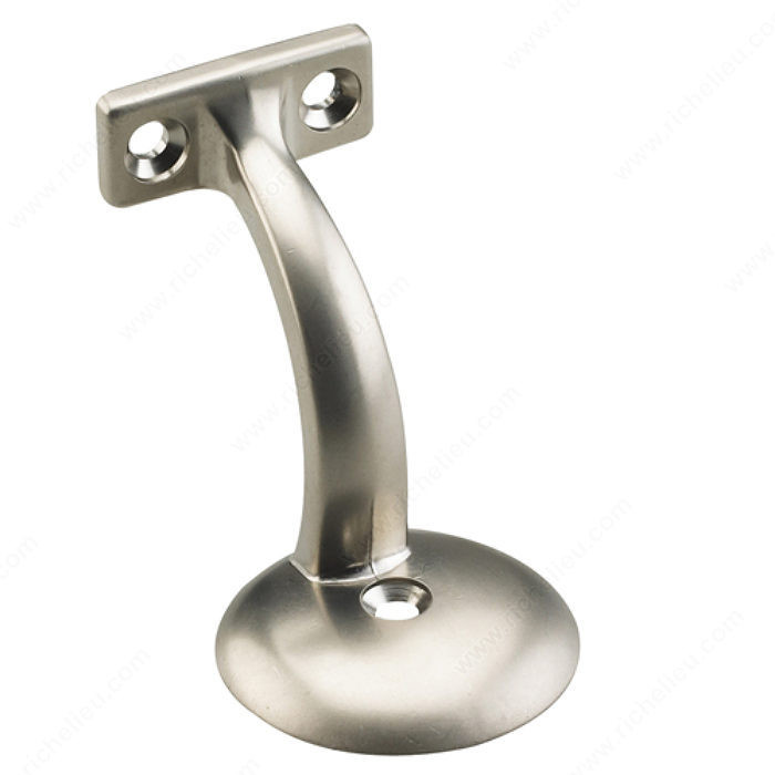 Heavy-Duty Handrail Bracket, Color/ Finish Satin Nickel