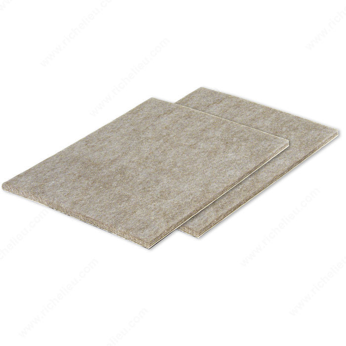 FELTAC Heavy-Duty Self-Adhesive Sheet Felt Pads, The original, the best in floor protection.,PRO-PACK 2