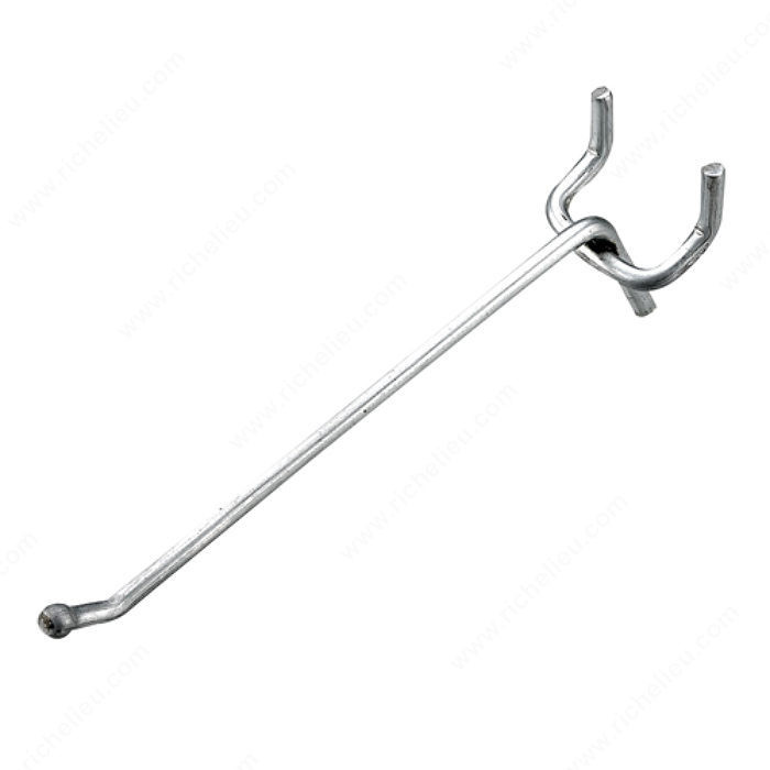 Single Hook for Pegboard, Length - Overall Dimensions 4 in PRO-PACK 10