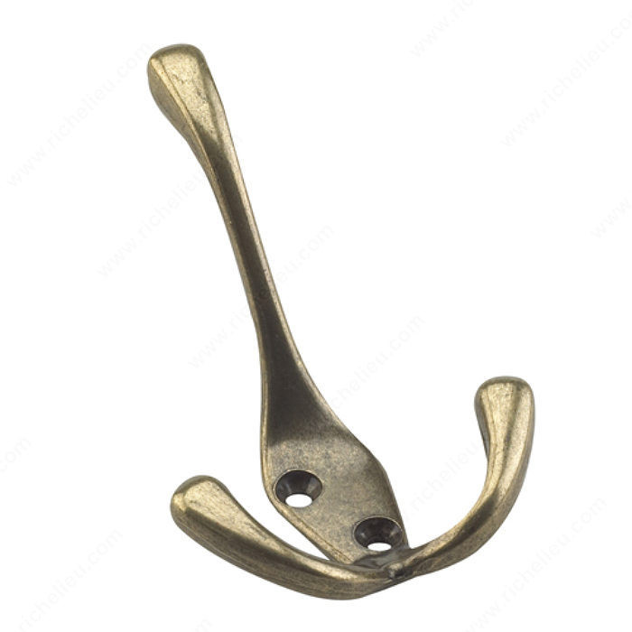 Utility Metal Hook - 236, Finish Antique Brass