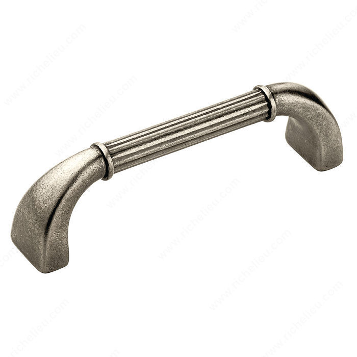 Eclectic Zinc Pull - 24011, Finish Satin Nickel