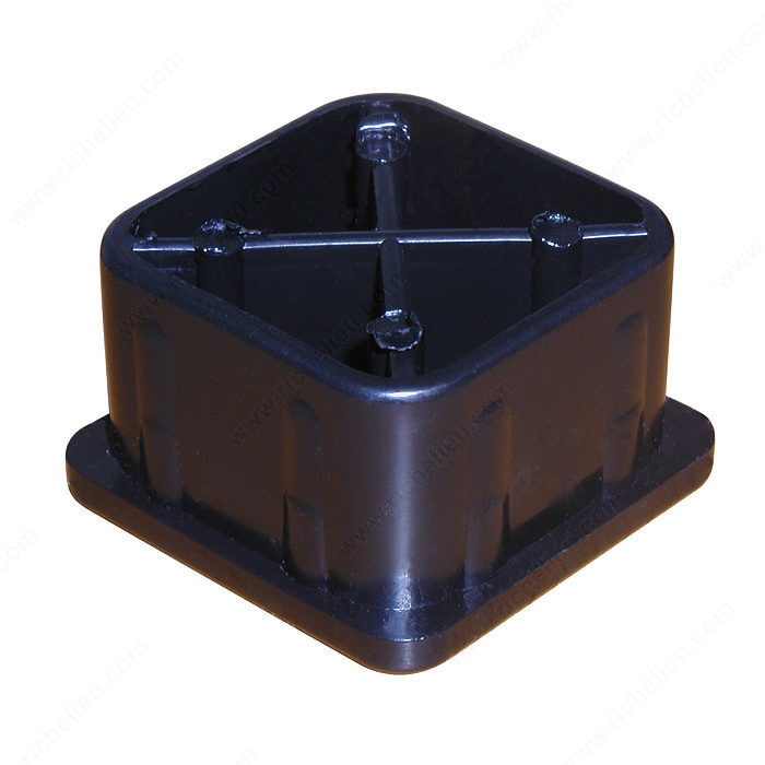 Square Glide, Total Width 1 1/2 in, Gauge 14-16, Interior Width 1 3/8 in, Height 7/8 in