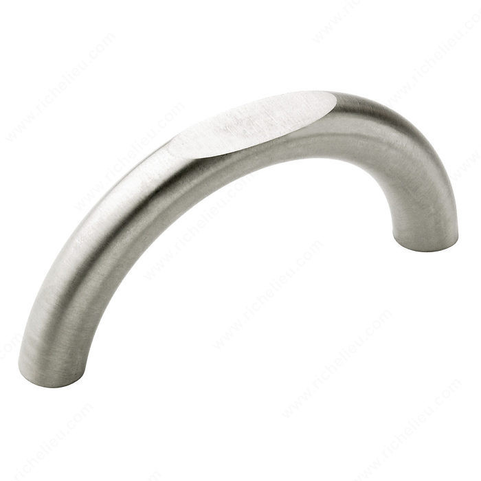 Contemporary Zinc Pull - 24016, Center to Center 64 mm, Material Stainless Steel