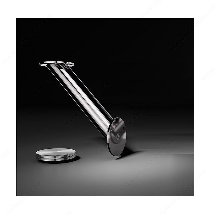 Round Wall Bar Consoles - 24180170, 45? incline, Finish/Colour Stainless Steel, Material Stainless Steel
