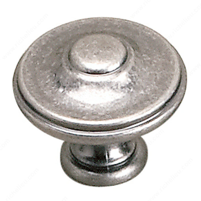 Traditional Brass Knob - 2440, Finish Faux Iron, Diameter - Overall Dimensions 35 mm