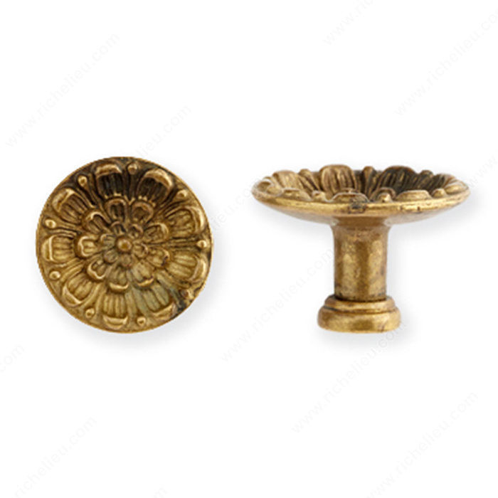 Traditional Brass Knob - 2448,PRO-PACK 2