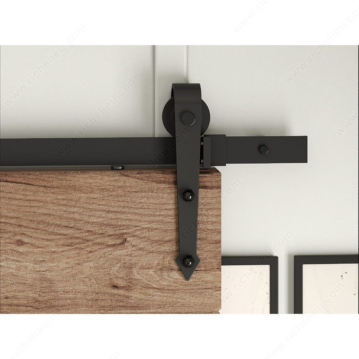 The Arrow Kit, Wood- door single- roller hardware set,