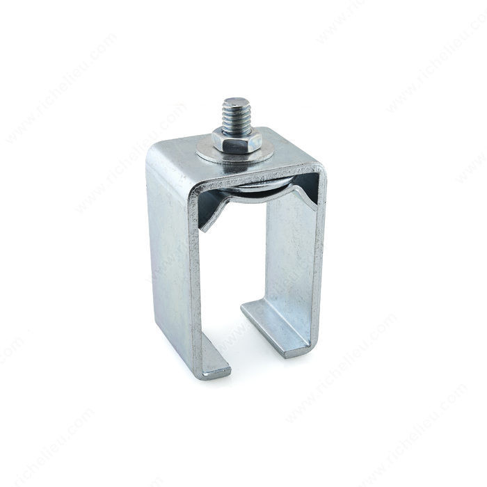 Single Zinc Plated Steel Box Rail Joint Connector, Connects two box rails,