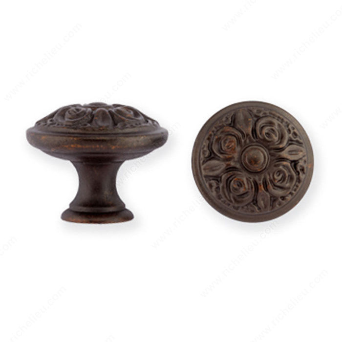 Traditional Brass Knob - 2485,