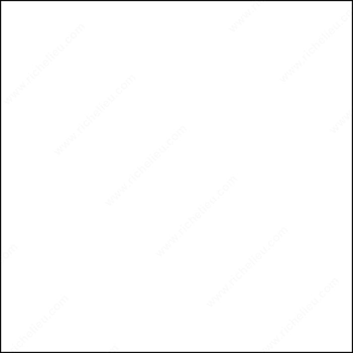 Melamine - White, 250GR, Width 1 1/2 in