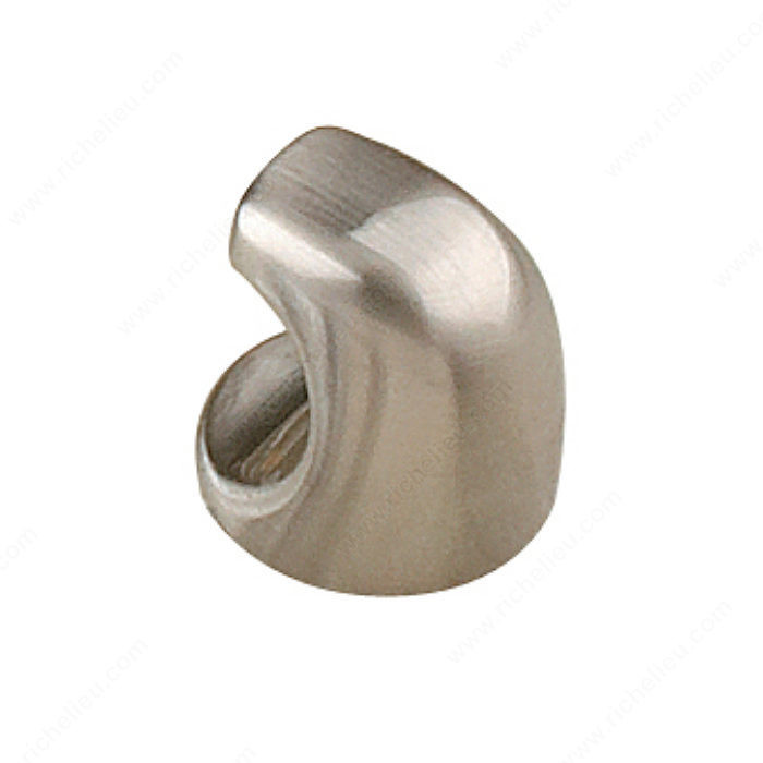 Contemporary Metal Knob - 2530, Finish Brushed Nickel PRO-PACK 2