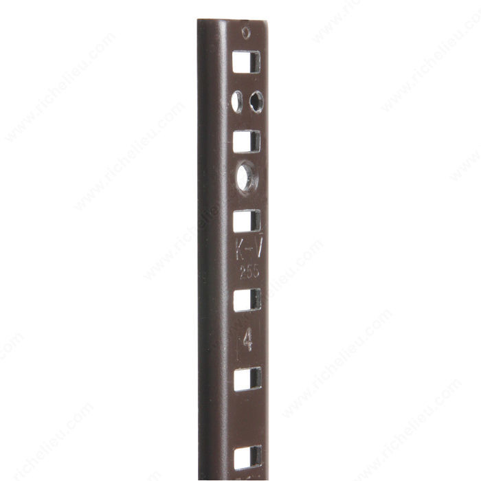 5/8 U-Shaped Metal Pilaster, Length 30 in, Color/Finish Brown PRO-PACK 10