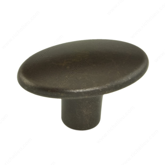 Contemporary Metal Knob - 2560, Finish Old America PRO-PACK 2