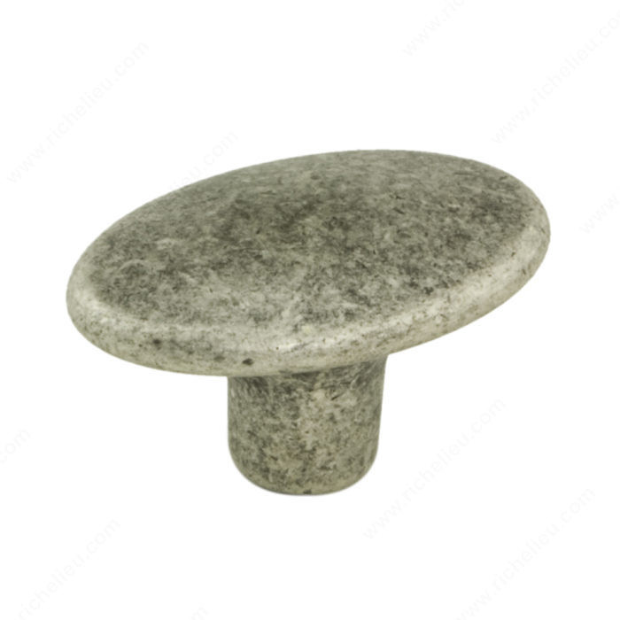 Contemporary Metal Knob - 2560, Finish Faux Iron PRO-PACK 2