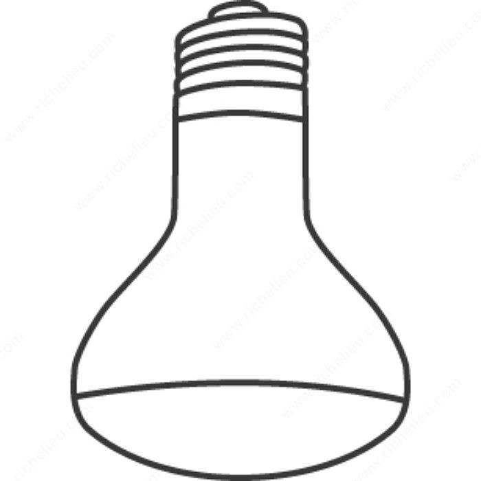 Incandescent Replacement Bulbs, Incandescent: the dependable original, Lighting Type Incandescent / Reflector Type, Watts 25 W PRO-PACK 2