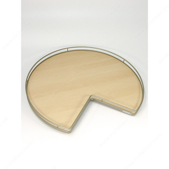 Set 3/4 shelves with pre-mounted swivel, Tray Diameter 32 in