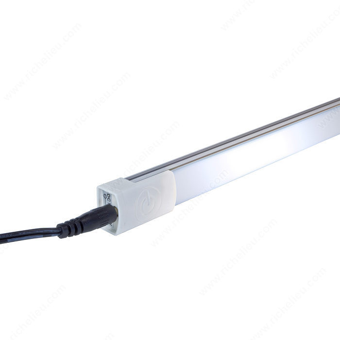 Richelieu's LED Linea Light, High- intensity 120? beam angle, Features Without Switch, Light Color Neutral White, Kelvin Color Temperature 3,900 ?K - 4,300 ?K, Watts 4.5 W