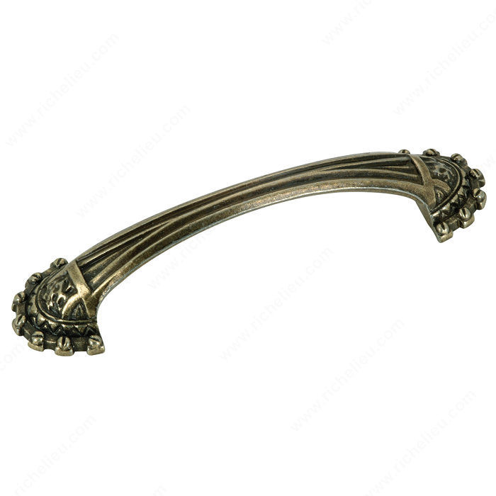 Traditional Metal Pull - 2695, Finish Antique English, Screw/Nail M4 (Not Included) PRO-PACK 3