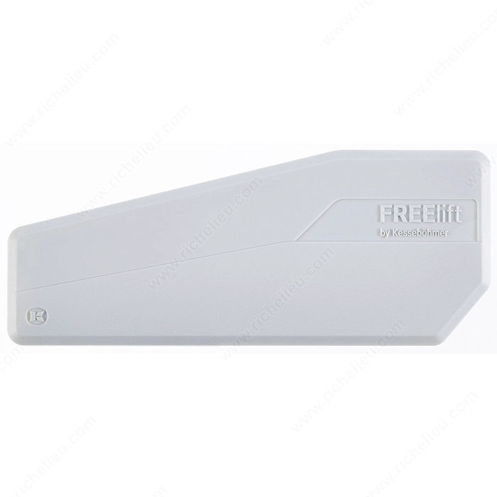 Cover cap for FREEfold opening system, Finish White