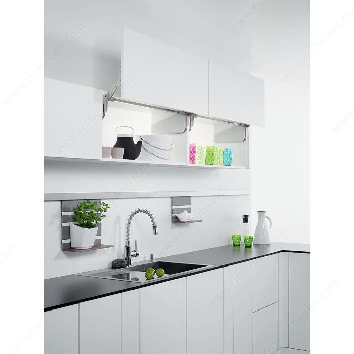 FREEslide opening system, Door Height 430 to 600 mm, Capacity 2.6 to 5.5 kg, Internal Height >= 388 mm