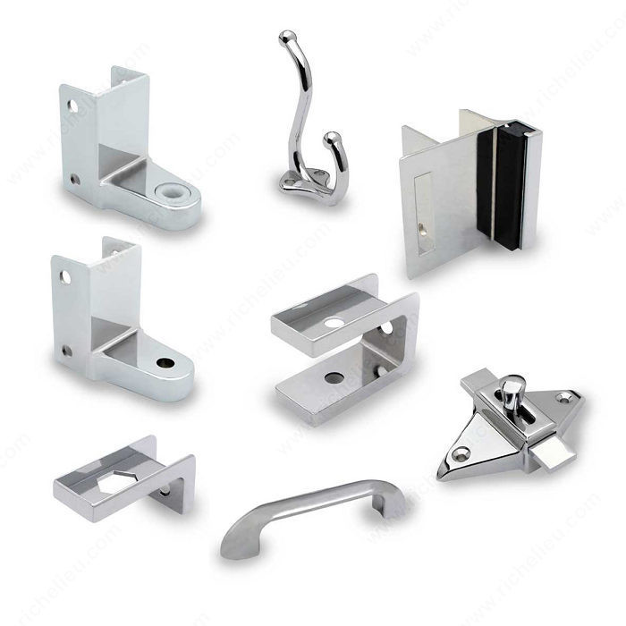 Hardware Kit for Outswing Door, Pivot hinge,