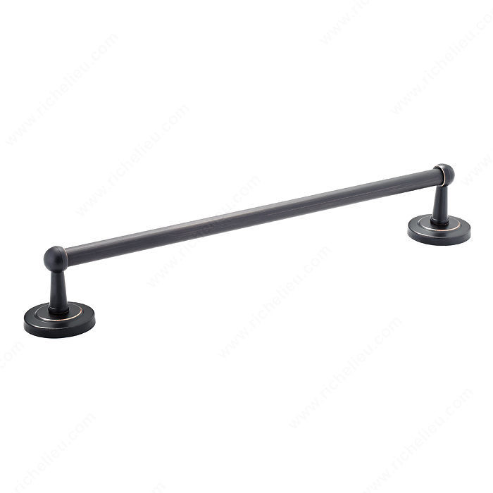 Towel Bar - Palmer Collection, Length - Overall Dimensions 512 mm, Center-to-Center 444 mm