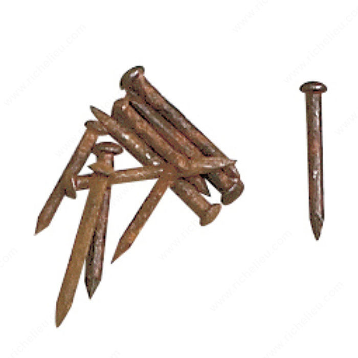 Decorative Nails, Width - Overall Dimensions 1.5 mm, Length - Overall Dimensions 14 mm, Material Rust PRO-PACK 5