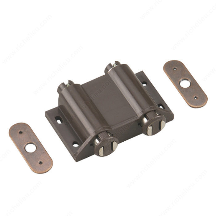 Double Magnetic Push Catch with Plate,PRO-PACK 3