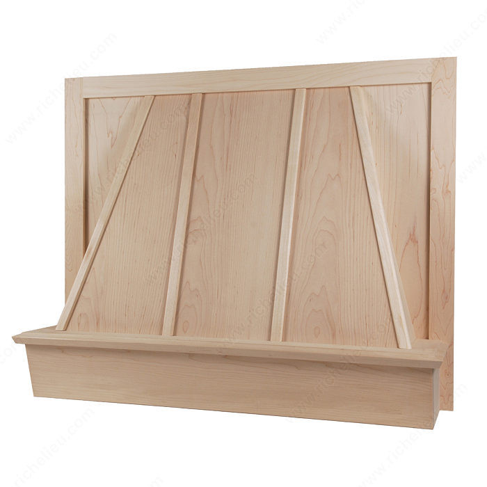 Tradition Series Hood, Width 762 mm, Material Maple