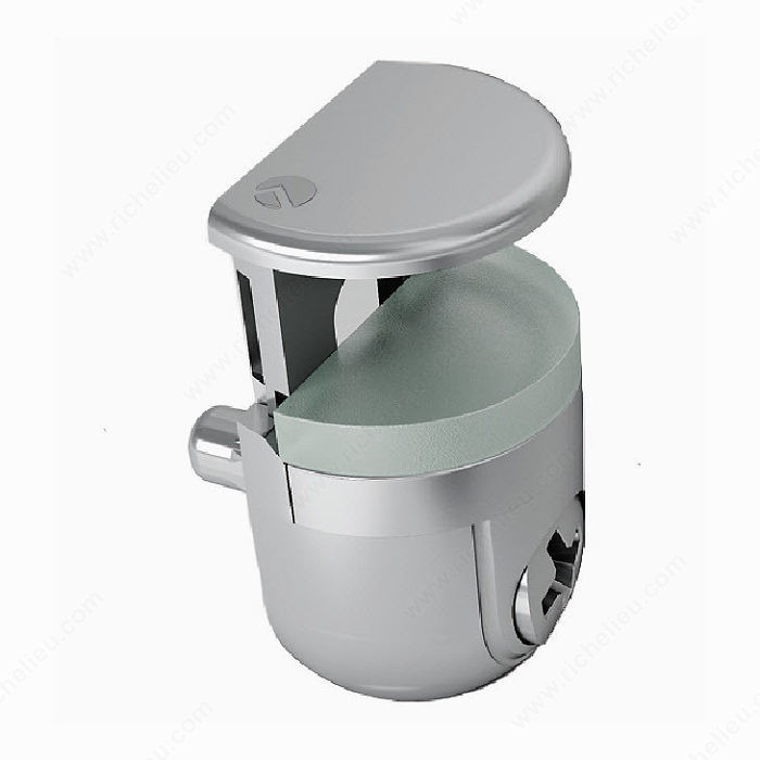 Peki Glass Shelf Pin - Adjustable 4 - 10 mm, Drilling Diameter 3 mm, Load Capacity per Shelf 50 kg