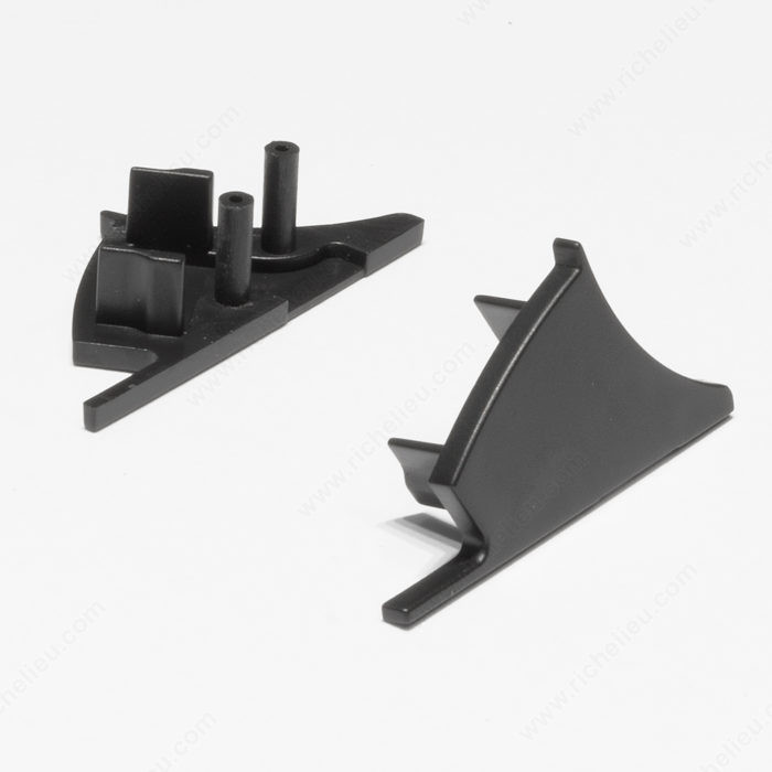 Profile Accessories ~ End Caps, Lighting Solutions Surface / Accessories, Information 4 end caps, Height 24.54 mm, Length 37 mm