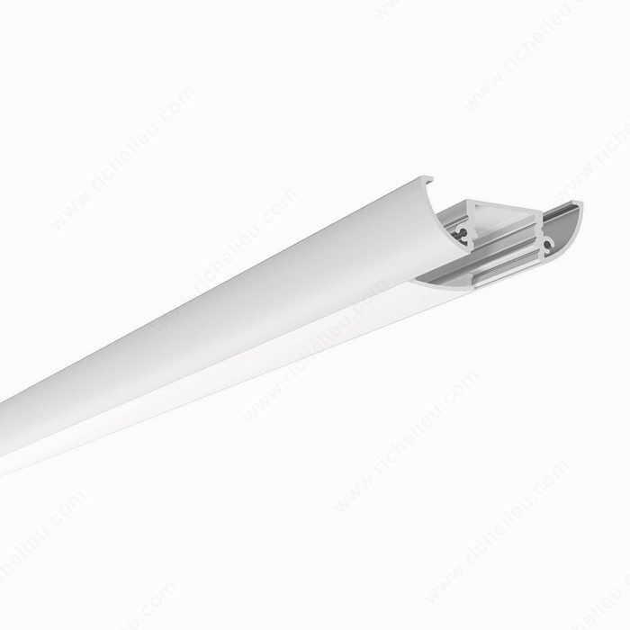 Surface Curved Aluminum Profile with Lens, Made in North America,